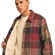 Sherpa Lined Plaid Overshirt