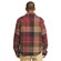 Sherpa Lined Plaid Overshirt