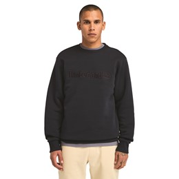 Embroidery Tonal Crew Neck